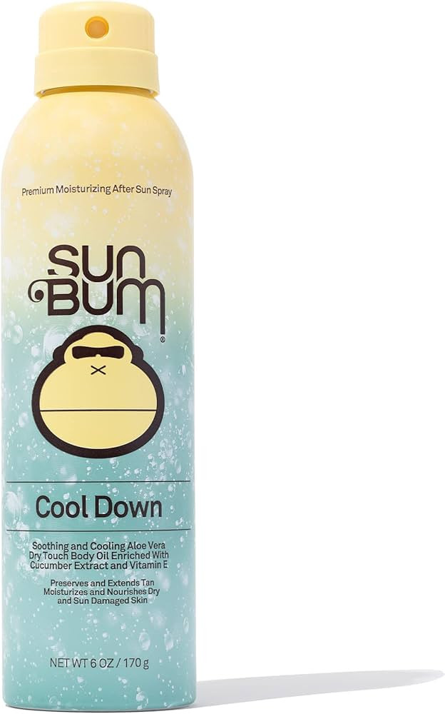 Sun Bum Cool Down Aloe Vera Spray - Vegan After Sun Care with Cocoa Butter to Soothe and Hydrate ... | Amazon (US)
