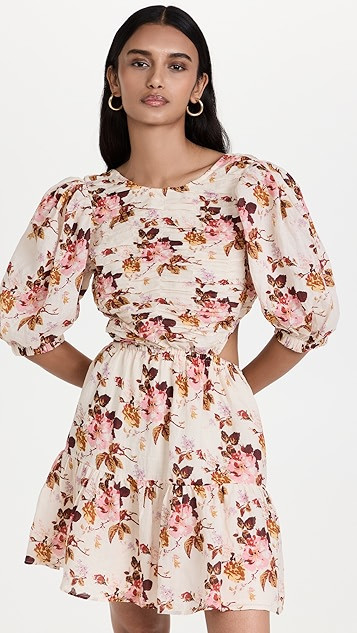 Puff Sleeve Smocked Dress | Shopbop