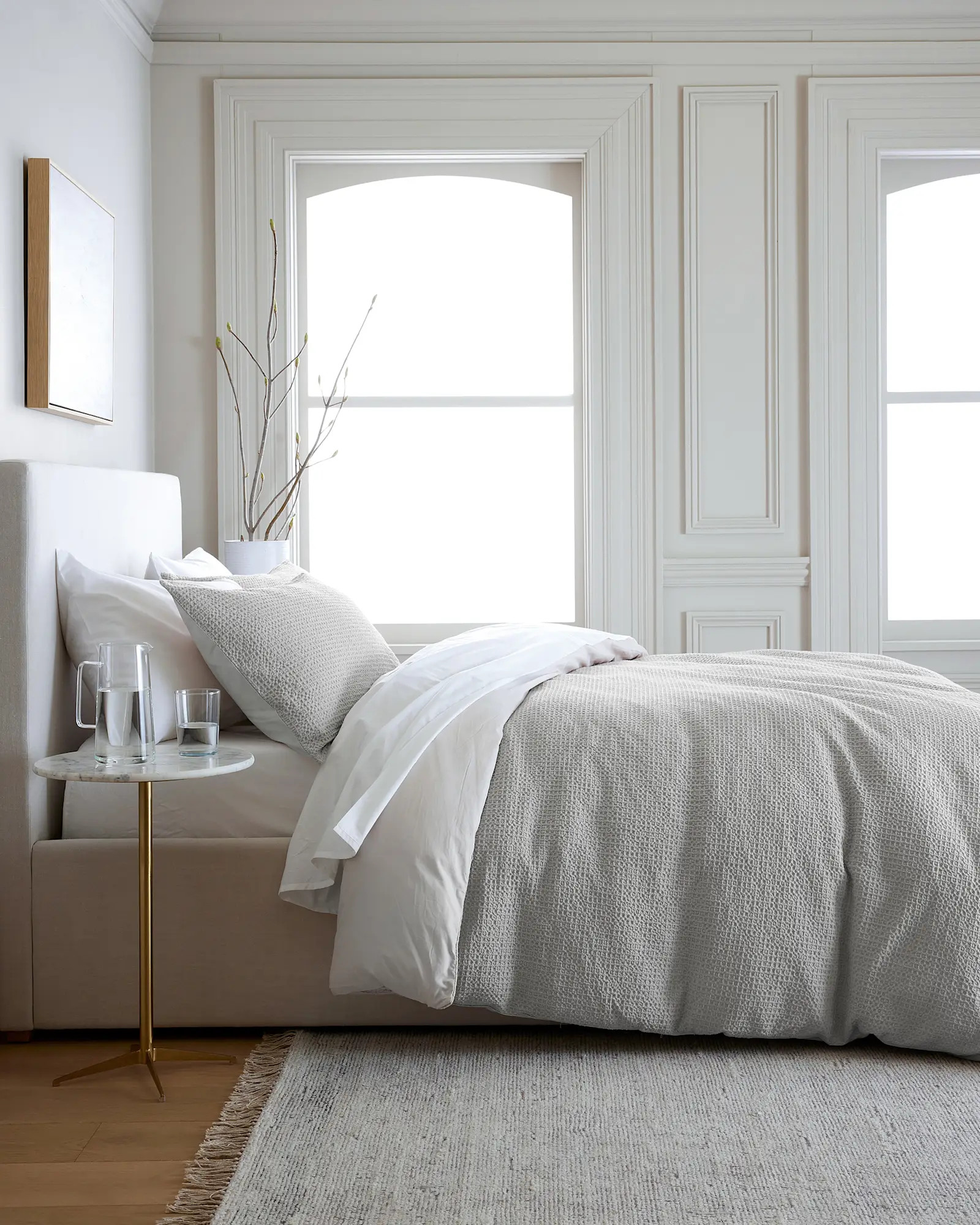Organic Luxe Honeycomb Duvet Cover Set | Quince