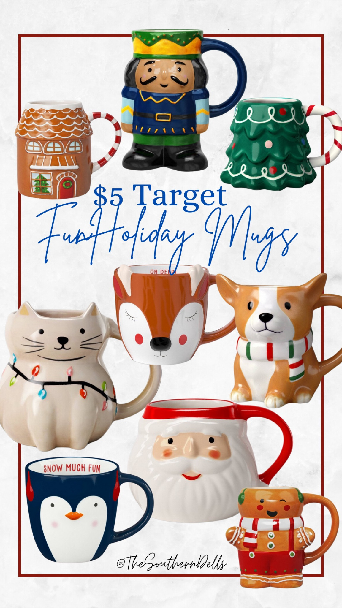 I get my holiday mugs at target every year ☕️

#LTKHoliday #LTKSeasonal #LTKHome