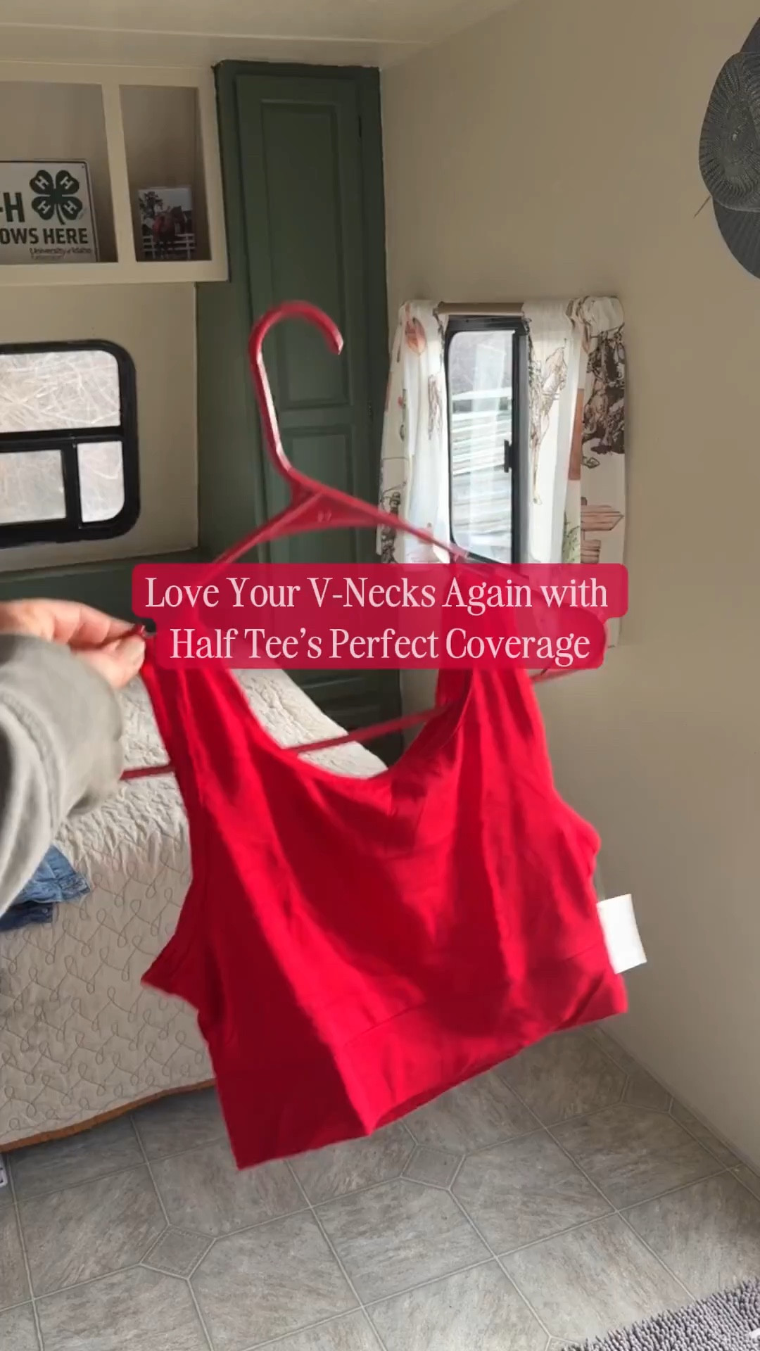 Who says you can’t wear that v-neck dress and stay modest? @halftee to the rescue!  This little layering hack is a total game-changer—keeping me covered, comfy, and confident without adding extra bulk. Perfect for when I want my style to match my values.  #ModestFashion #HalfTee #LayeringMadeSimple #HowIHalfTee #WhyIHalftee #WhereIHalfTee 

 

#LTKSeasonal #LTKStyleTip