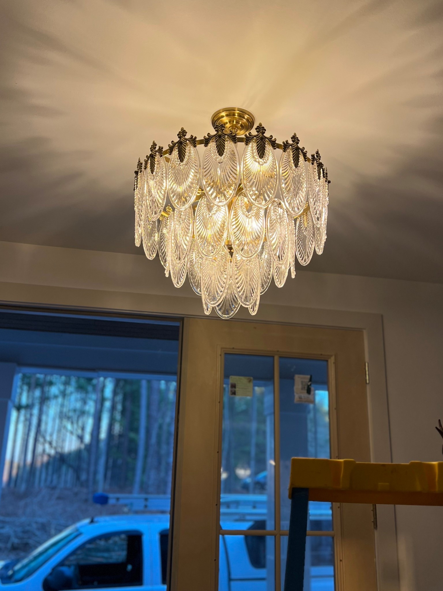 My entryway chandelier 🫶🏼

#LTKStyleTip #LTKSaleAlert #LTKHome