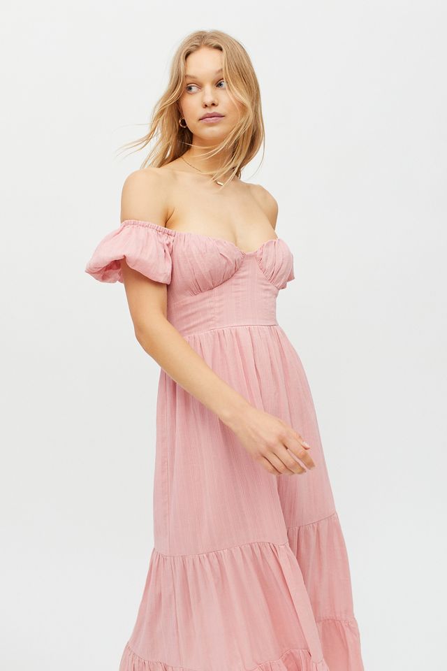 Kiss The Sky Amelie Tiered Maxi Dress | Urban Outfitters (US and RoW)