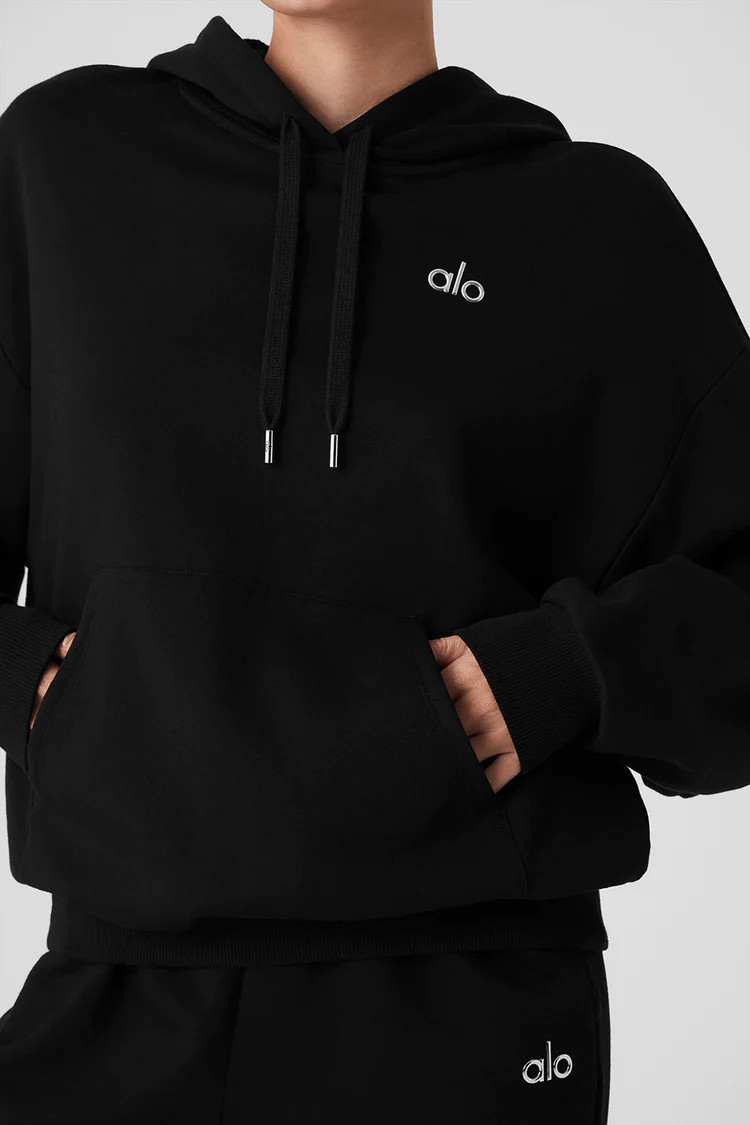 Accolade Hoodie - Black | Alo Yoga (US)