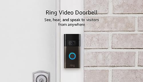 Ring Video Doorbell - 1080p HD video, simple to set up and use, privacy controls – Venetian Bro... | Amazon (US)