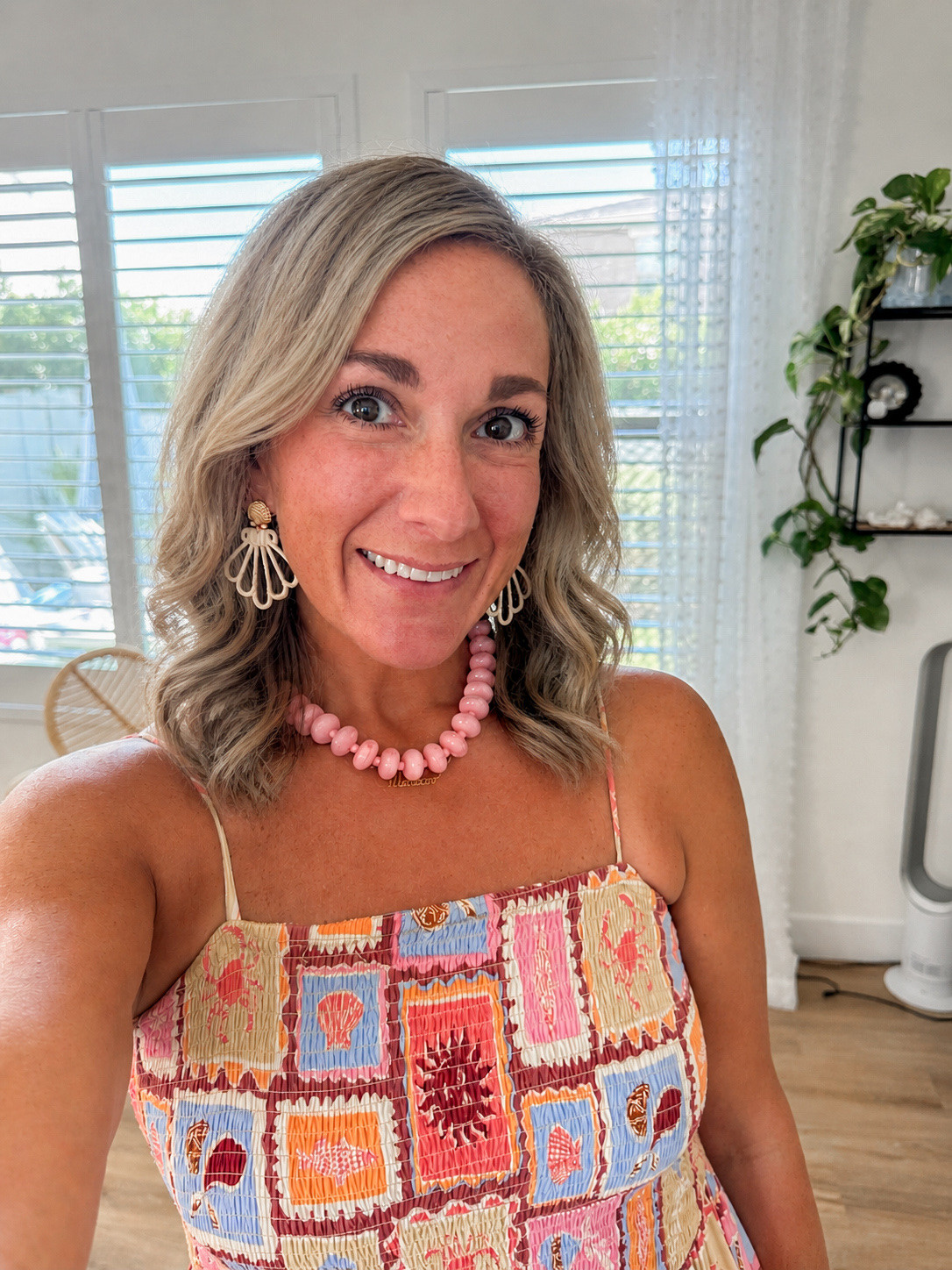 Chunky beaded necklace