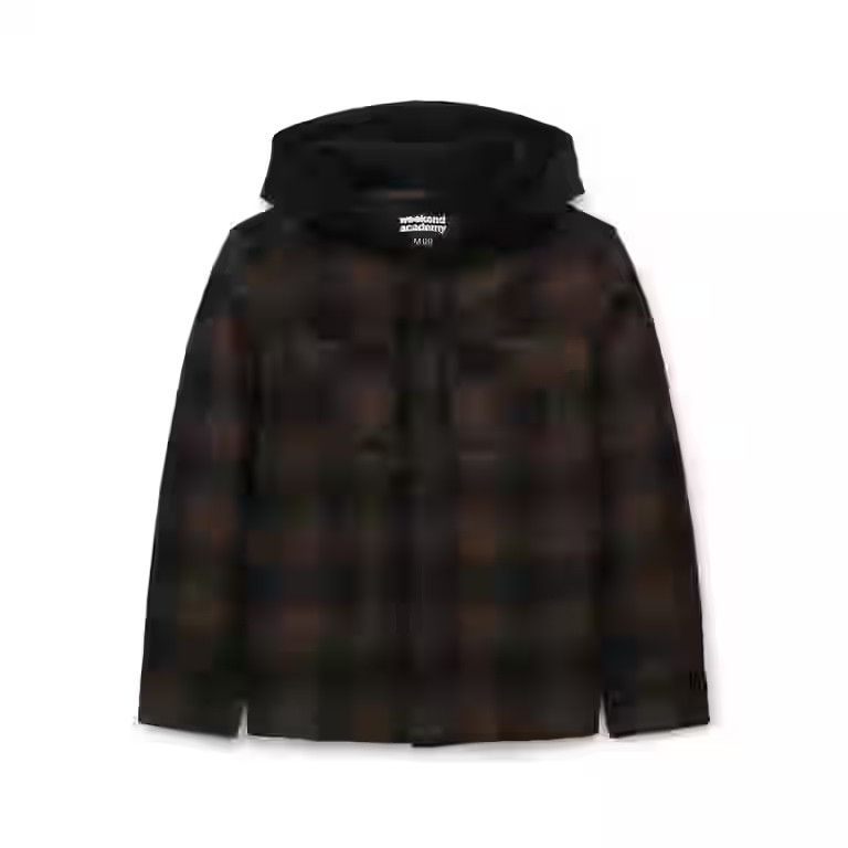 Weekend Academy Boys Hooded Flannel, Sizes 4-18 | Walmart (US)