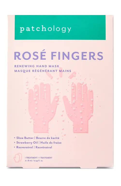 Patchology Rosé Fingers Renewing Hand Mask at Nordstrom | Nordstrom