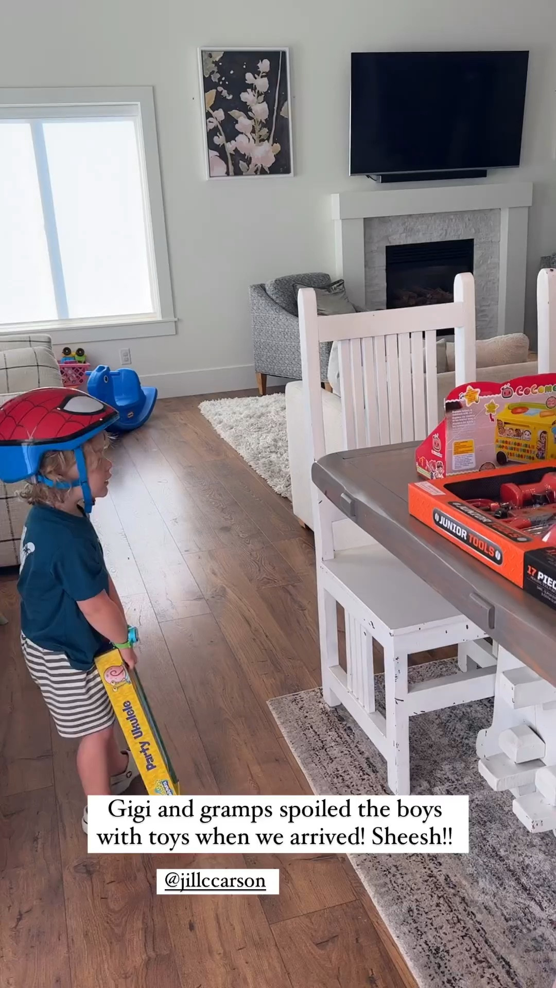 Back in Utah visiting my parents & they surprised the boys with the coolest toys! I linked his helmet & a few of the toys 🤍🤗 

toys l kids toys l boys l toddler 

#LTKBaby #LTKKids #LTKFamily