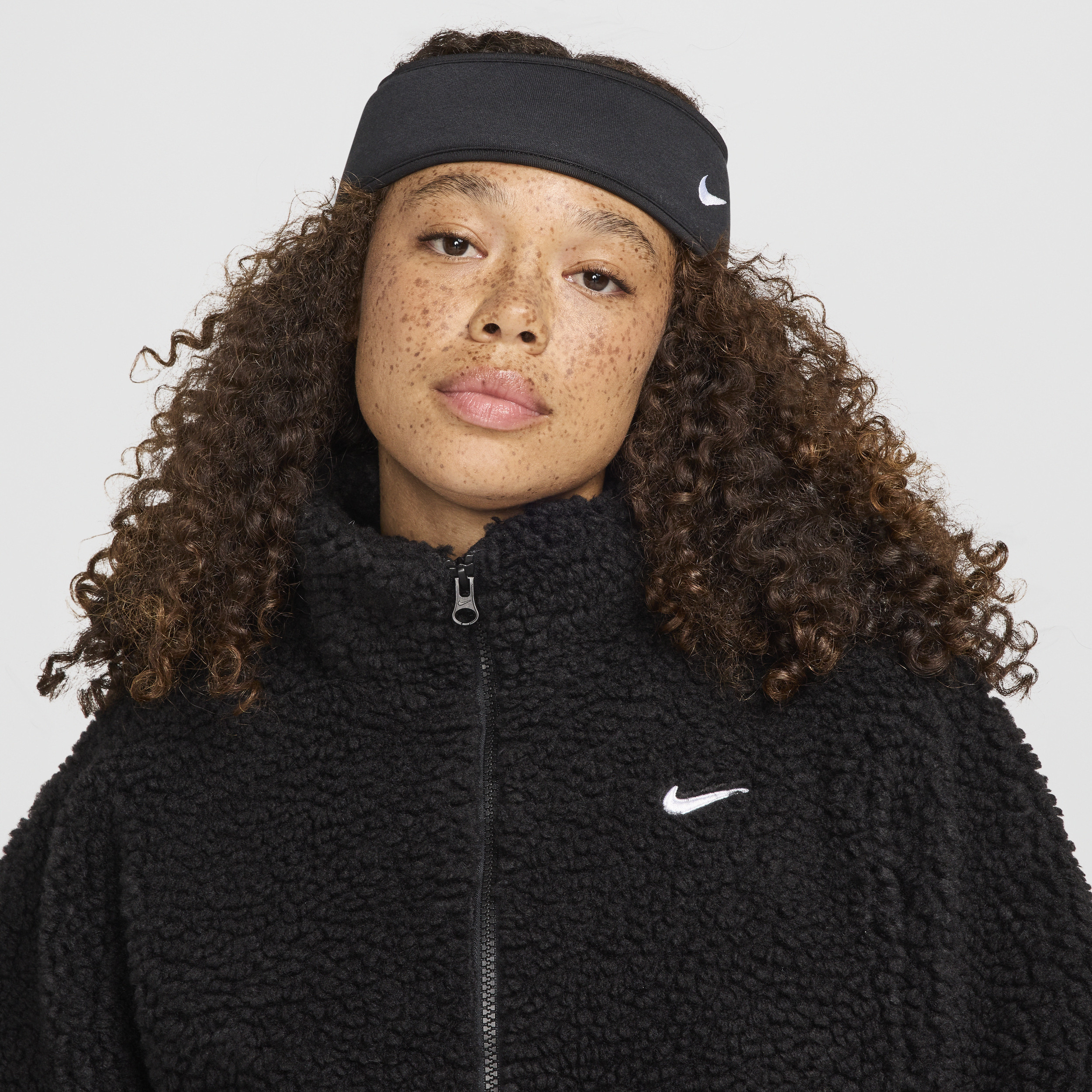 Nike Women's Phoenix Fleece Headband in Black | N1011752-091 | Nike (US)