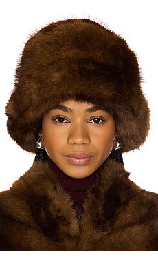 Apparis Gilly Mink Bucket Hat in Mink from Revolve.com | Revolve Clothing (Global)
