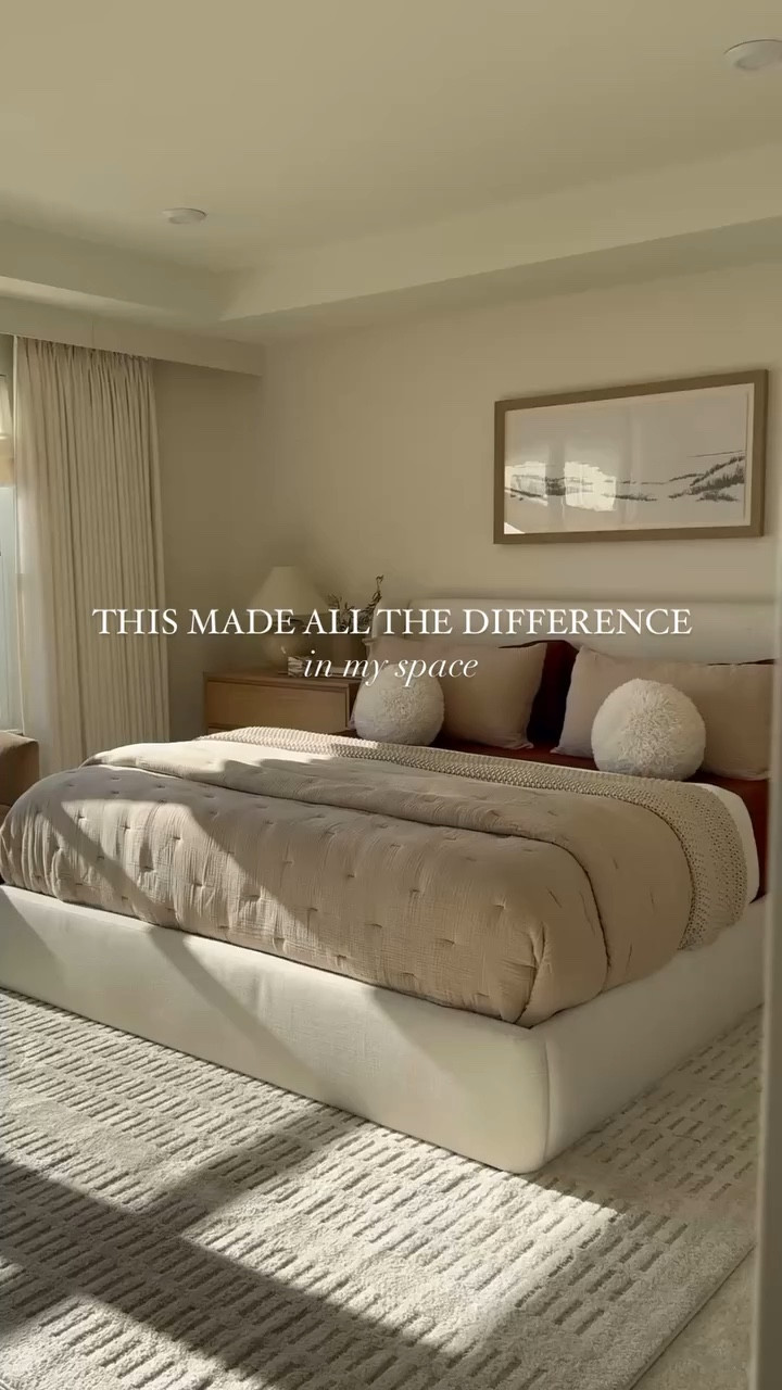 Layering curtains with Roman shades made all the difference, adding warmth, depth, and just the right amount of light. The perfect finishing touch my space needed! 

Details:
◻️Liz Linen Roman Shades Cordless | Ivory White | Inside Mount | Unlined | 34 1/2in wide X 60in height 

DISCOUNT CODE: vini15

#LTKHome #LTKWatchNow #LTKMostLoved