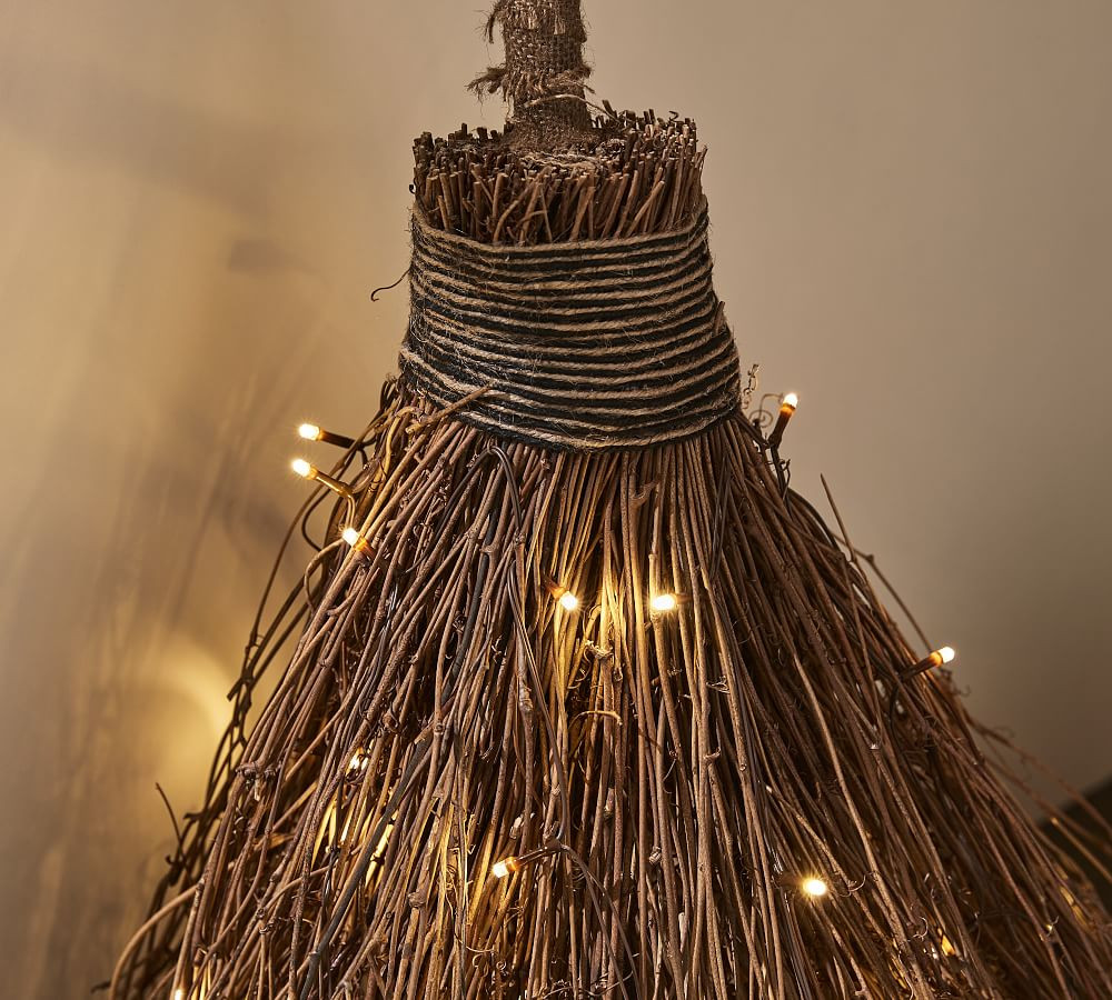 Broom with Lights | Pottery Barn (US)