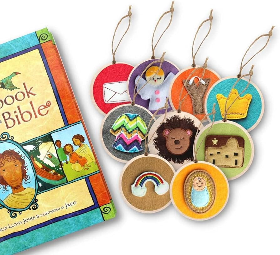 Jesse Tree Advent Ornaments corresponding with The Jesus Storybook Bible (Book not Included) | Amazon (US)