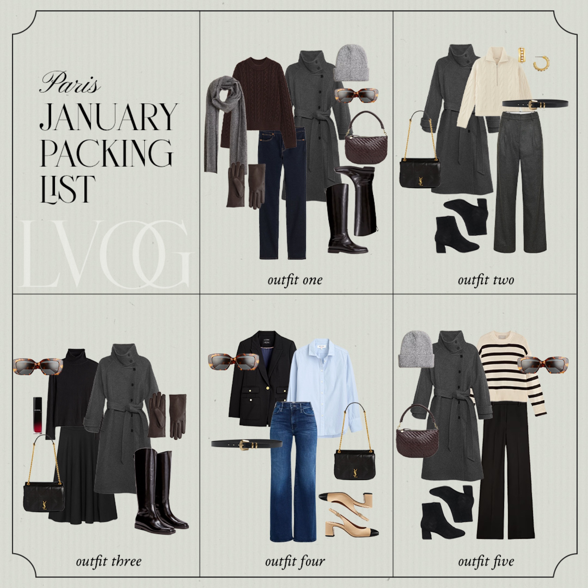 Winter Looks 
Travel Capsule
Packing for Paris 

#LTKOver40 #LTKStyleTip #LTKTravel