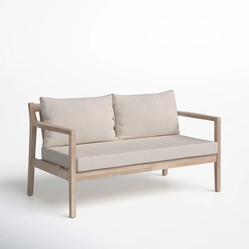 Amina 58'' Outdoor Loveseat | Wayfair North America