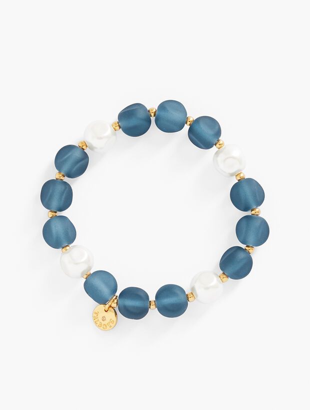 Fresh Air Beaded Stretch Bracelet | Talbots