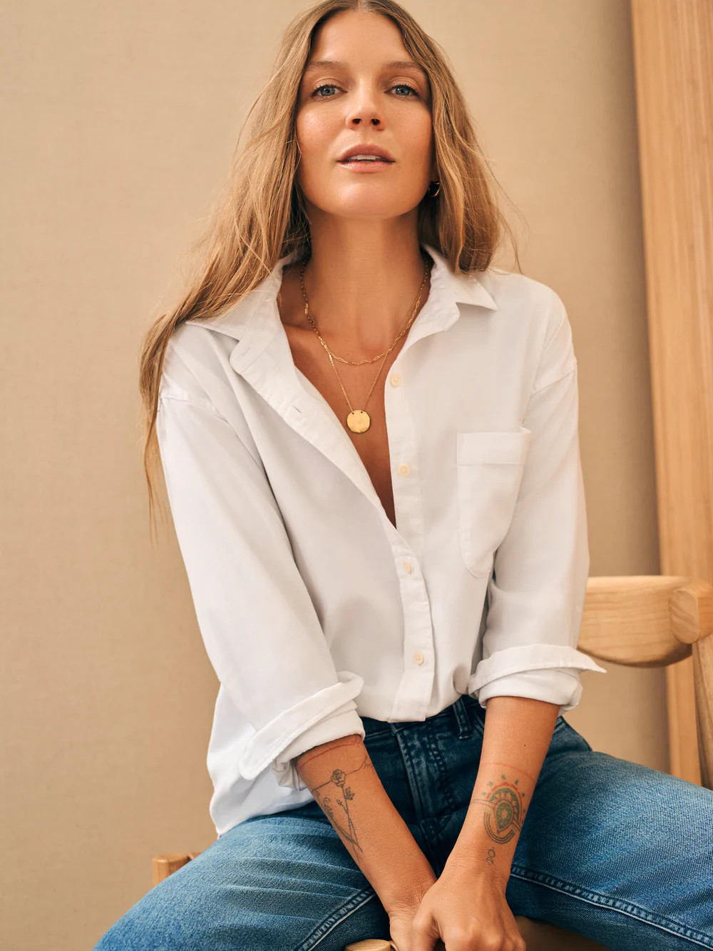 Stretch Oxford Relaxed Shirt | Faherty