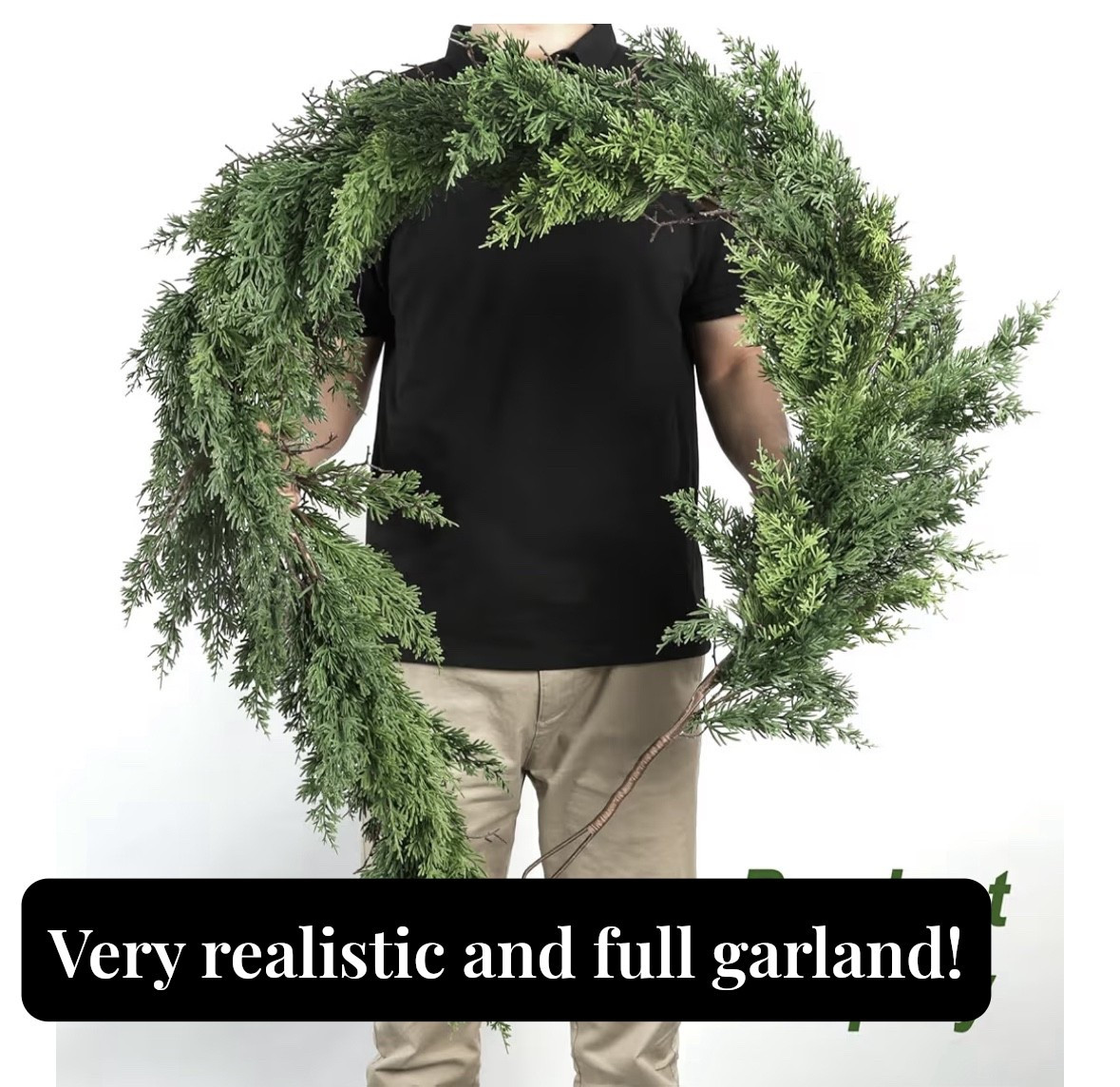 This is very realistic, full fluffy garland! It’s a great price too! Just take a look at the gorgeous customer photos!!😍

Christmas garland
Mantle 
Christmas mantle
Christmas decor 
Realistic garland 
Amazon finds
Amazon home 

#LTKFindsUnder50 #LTKSeasonal #LTKHoliday