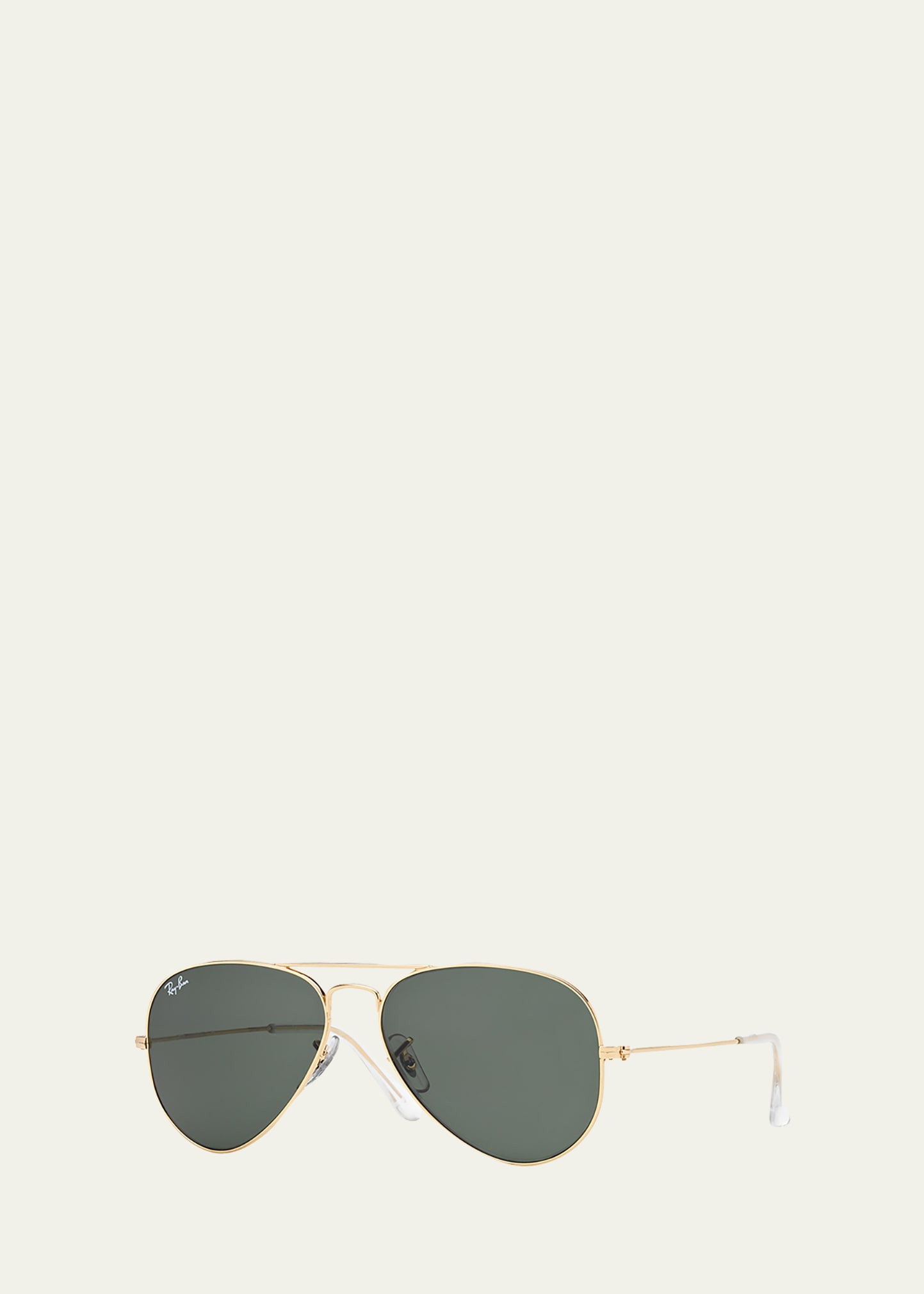 Monochromatic Metal Aviator Sunglasses, Yellow Pattern, 55MM | Bergdorf Goodman