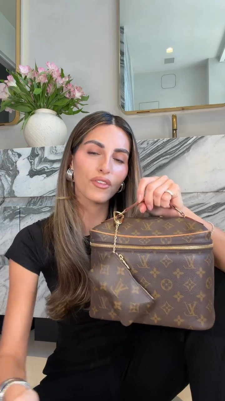 Louis Vuitton Nice BB cosmetic case: the ultimate toiletry bag! #nicebb #louisvuittonnicebb #designercosmeticbag 

 #LTKBeauty