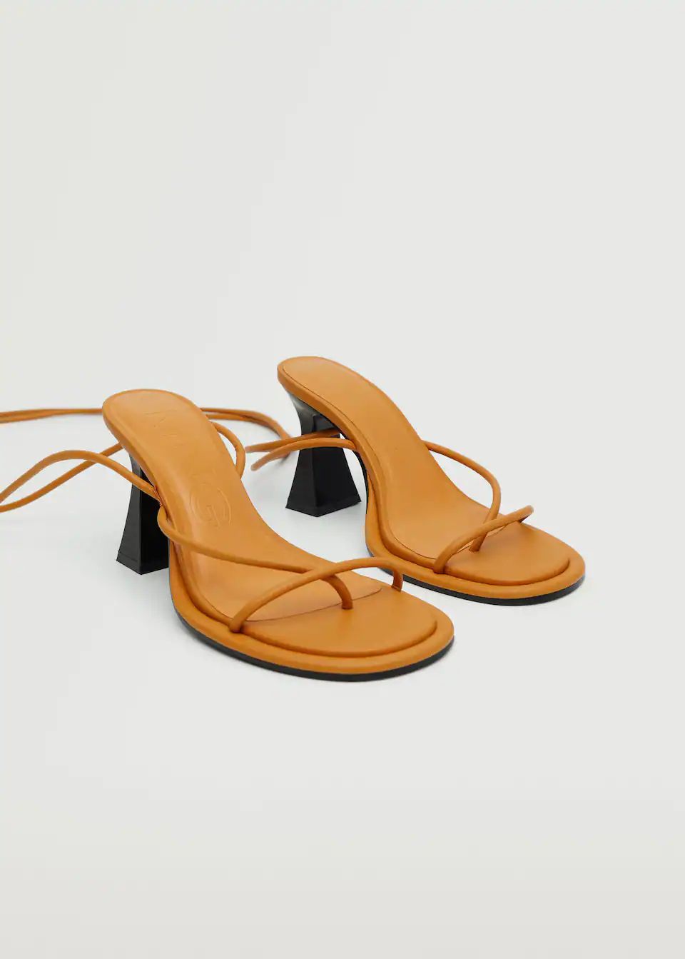 Strappy heeled sandals | MANGO (US)