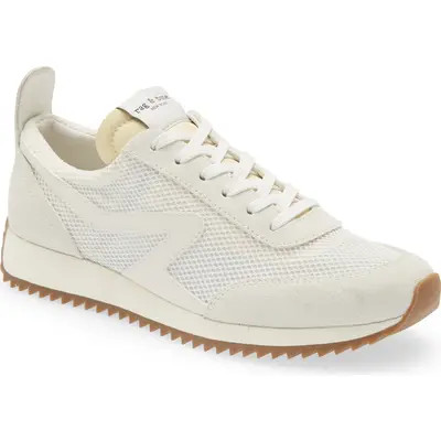 rag & bone Retro Runner Mesh Sneaker in Off White at Nordstrom, Size 6Us | Nordstrom