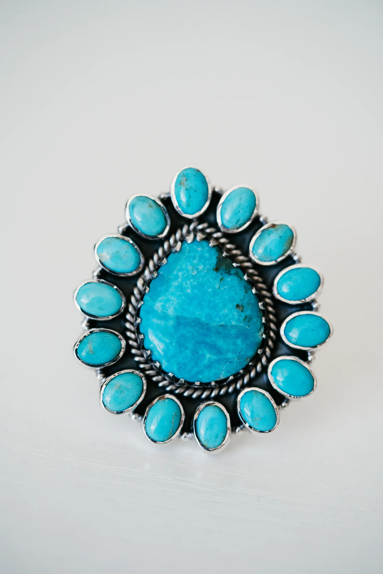 Memphis Ring | Turquoise | Goldie Lew Jewelry