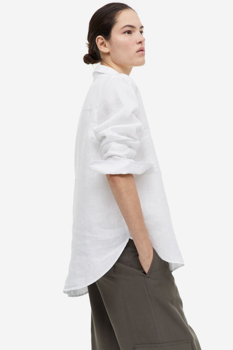 Linen shirt | H&M (UK, MY, IN, SG, PH, TW, HK)