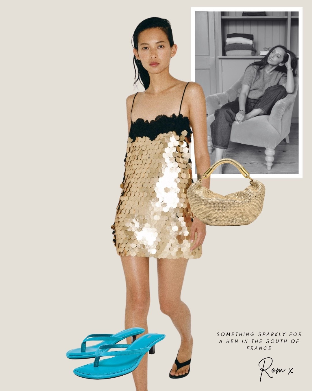 ASK ROM - something sparkly for a hen in the south of France

#LTKsummer #LTKeurope #LTKtravel