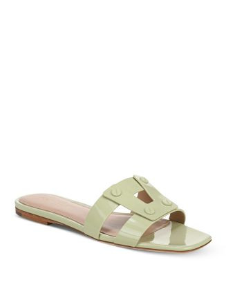Women's Via Leather Slide Sandals | Bloomingdale's (AU)