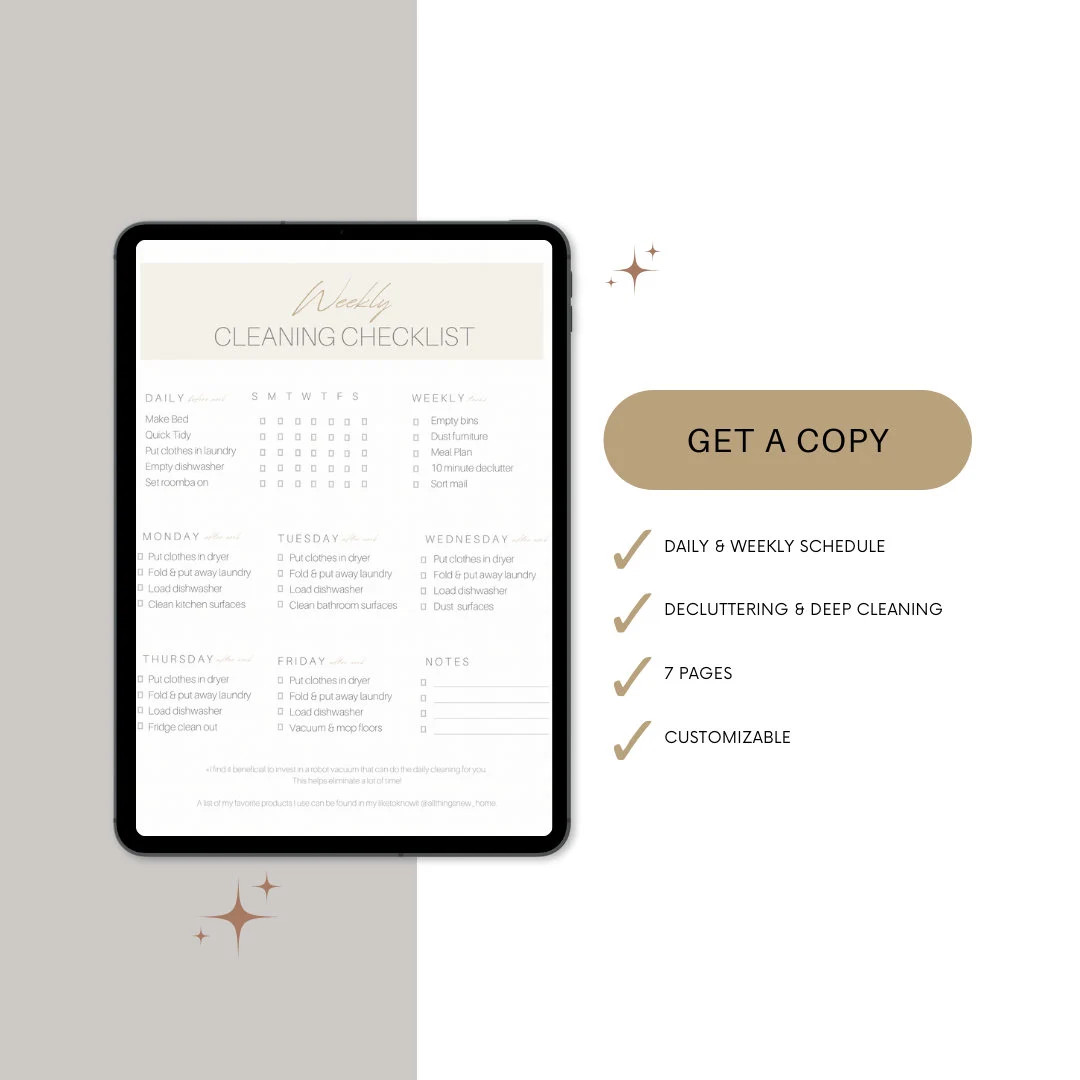 Cleaning Schedule for Full-time Workers. All-in-one Schedule Covers Weekly, Monthly, Deep Cleanin... | Etsy (US)