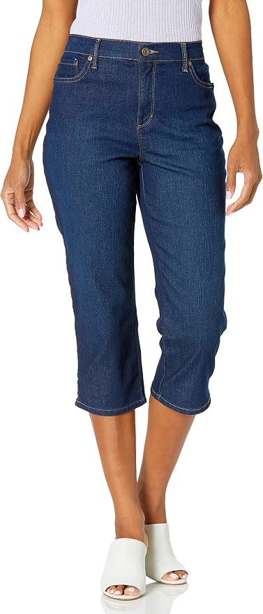 Gloria Vanderbilt Women's Amanda Capri Jeans | Amazon (US)