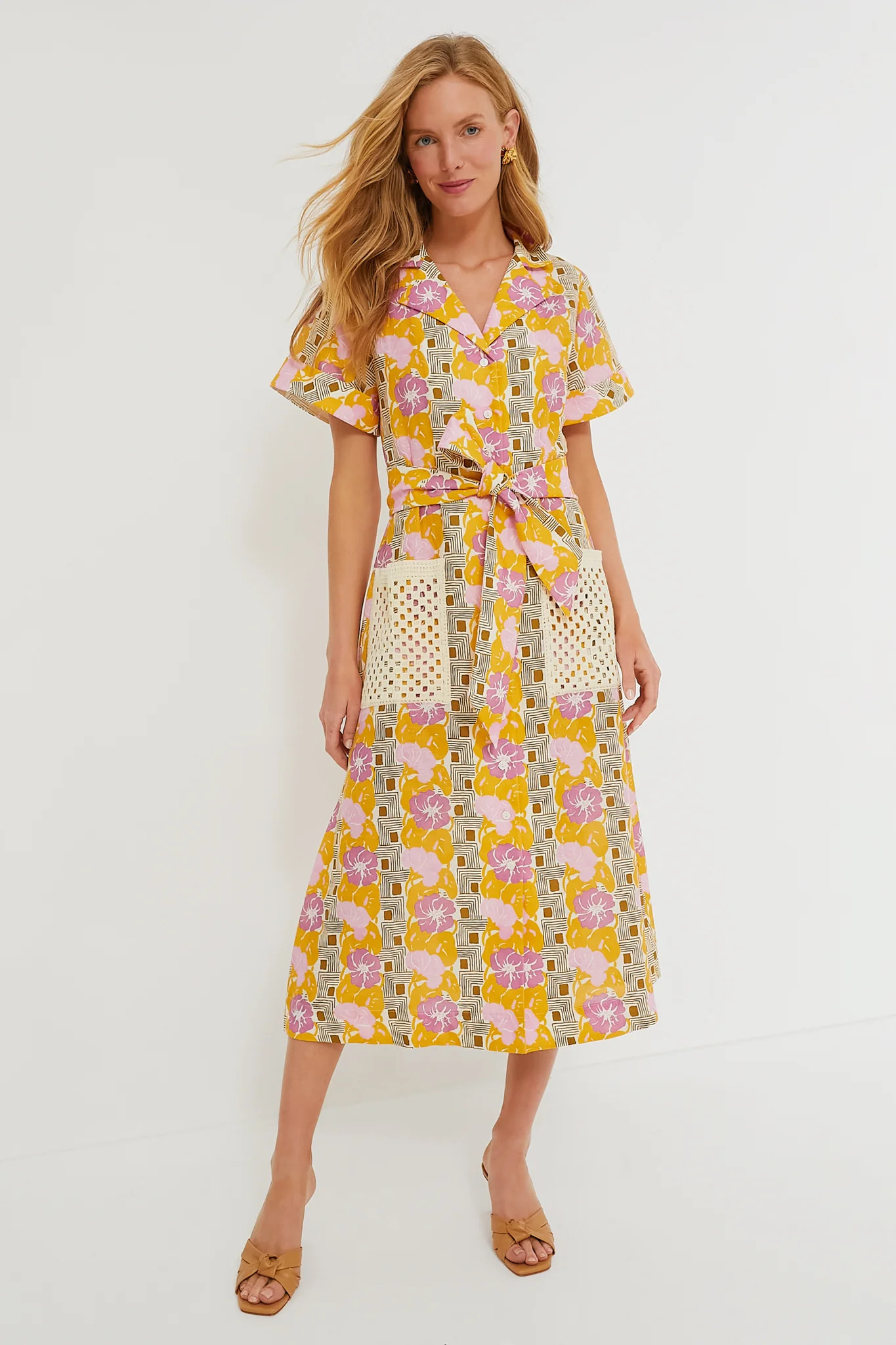 Retro Floral Meriweather Dress | Tuckernuck (US)