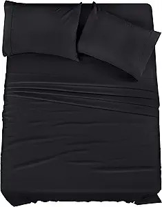 Utopia Bedding Queen Sheet Set – 4 Piece Bed Sheets for Queen Size Bed, Soft and Breathable Mic... | Amazon (US)