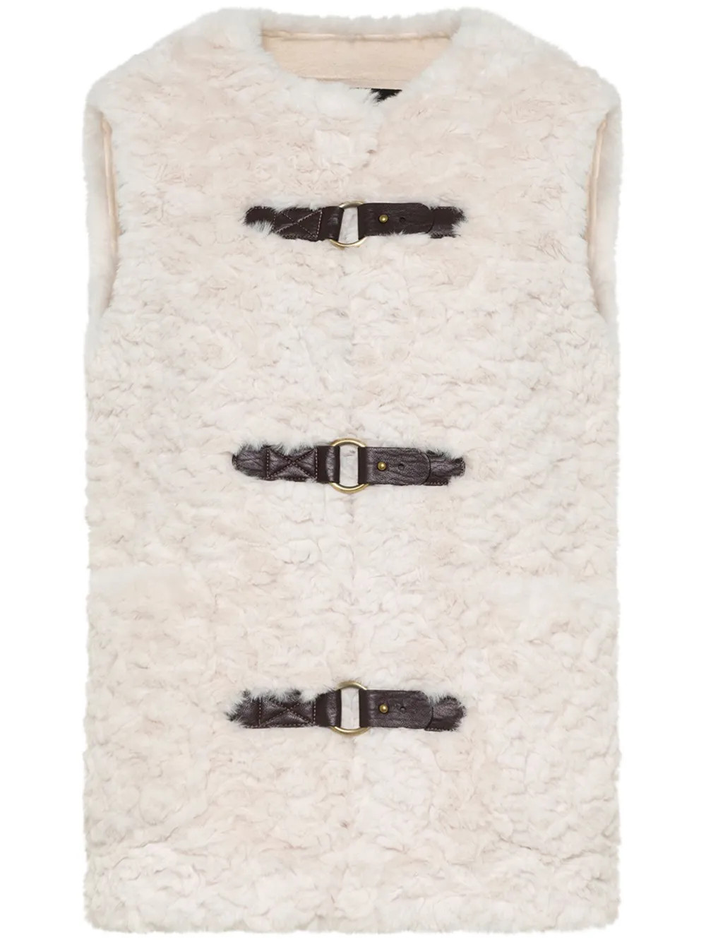 Unreal Fur Dandy Vest  | Neutrals | FARFETCH UZ | Farfetch Global