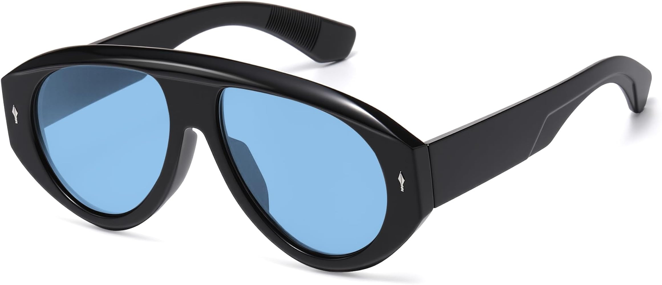 VANLINKER Trendy Oversized Retro Vintage Aviator Sunglasses for Women Men Designer Shades VL9936 | Amazon (US)