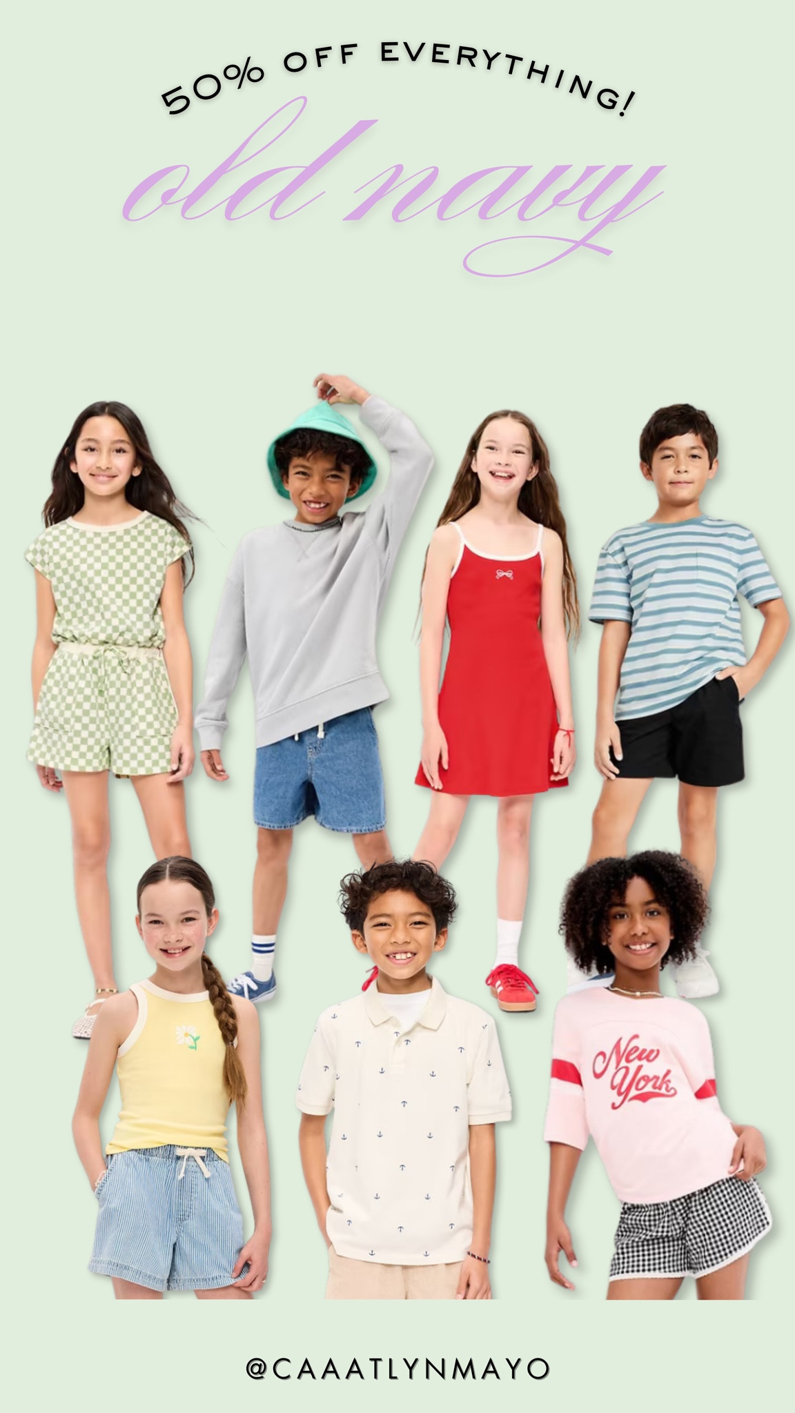 Old Navy Kids - Boys & Girls - 50% off Sale!!!

#LTKSaleAlert #LTKKids #LTKSeasonal