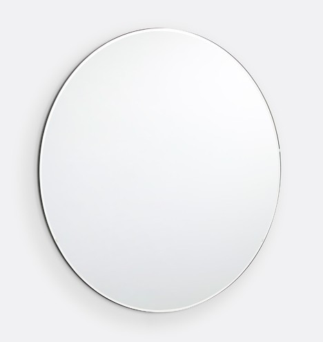 Frameless Round Mirror | Rejuvenation