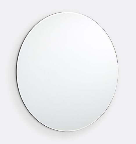 Frameless Round Mirror | Rejuvenation