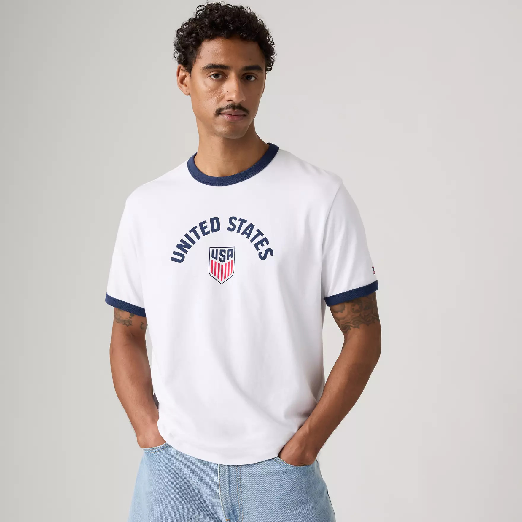 Levi's® U.s. Soccer Retro Ringer Tee | Levi's US