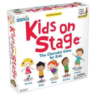 Briarpatch Kids On Stage: The Charades Game for Kids - Board Games for Kids & Families | Target