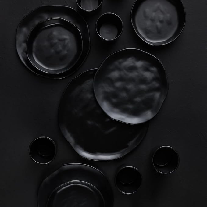 Stone by Mercer Project HEKONDA Modern Stoneware 32-Piece Dinnerware Set, Plate and Bowl Set, Dis... | Amazon (US)