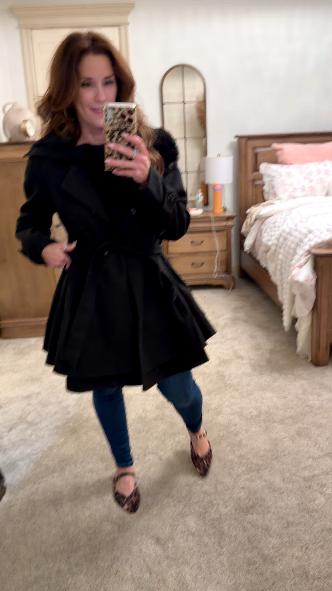 Love this coat 🧥 wearing a small 

Amazon affordable looks 

#LTKPetite #LTKOver40 #LTKFindsUnder100