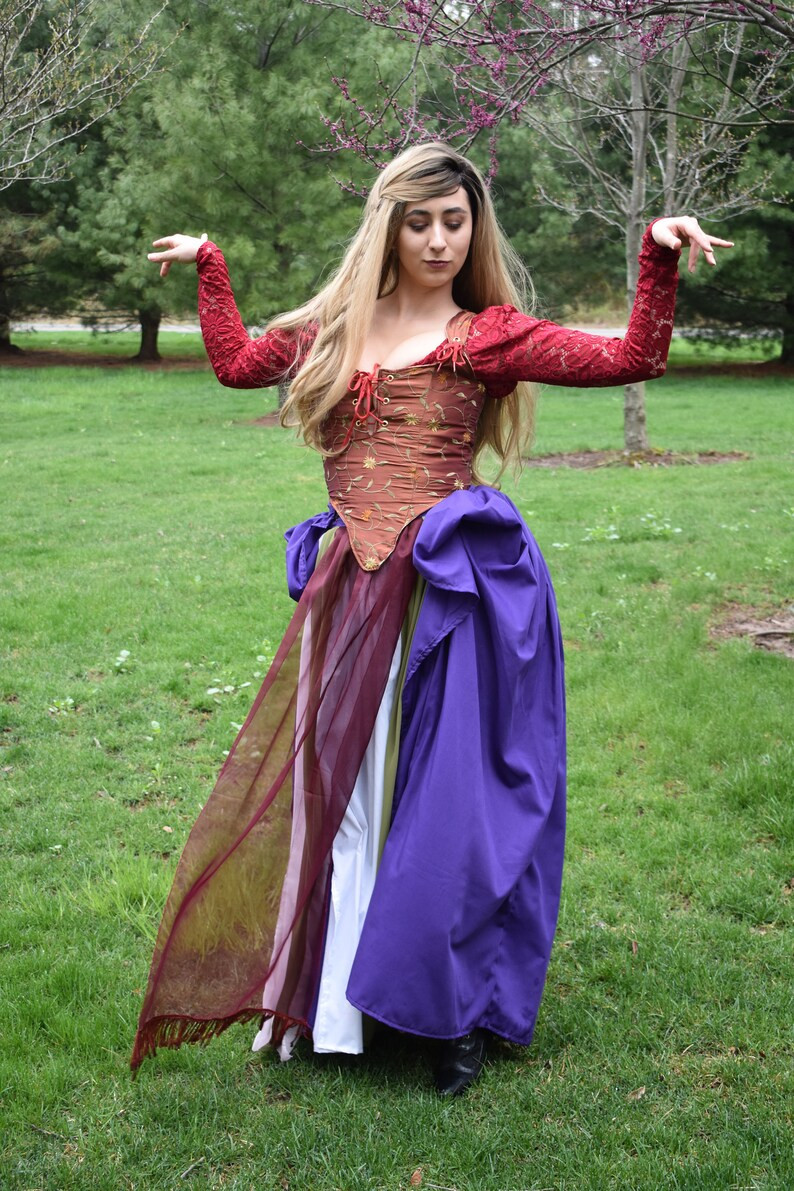 Sarah Sanderson Costume; Sarah Sanderson Corset; Sarah Sanderson Costume; Hocus Pocus Costume; 18... | Etsy (US)