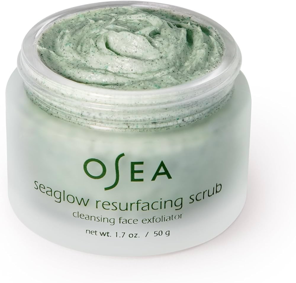 OSEA Seaglow Resurfacing Face Cleanser and Scrub 1.7oz - Facial Scrub - Facial Cleanser - 2-in1 F... | Amazon (US)