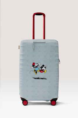 The Disney Medium Check-In Luggage Cover in Blue Jeans | BEIS