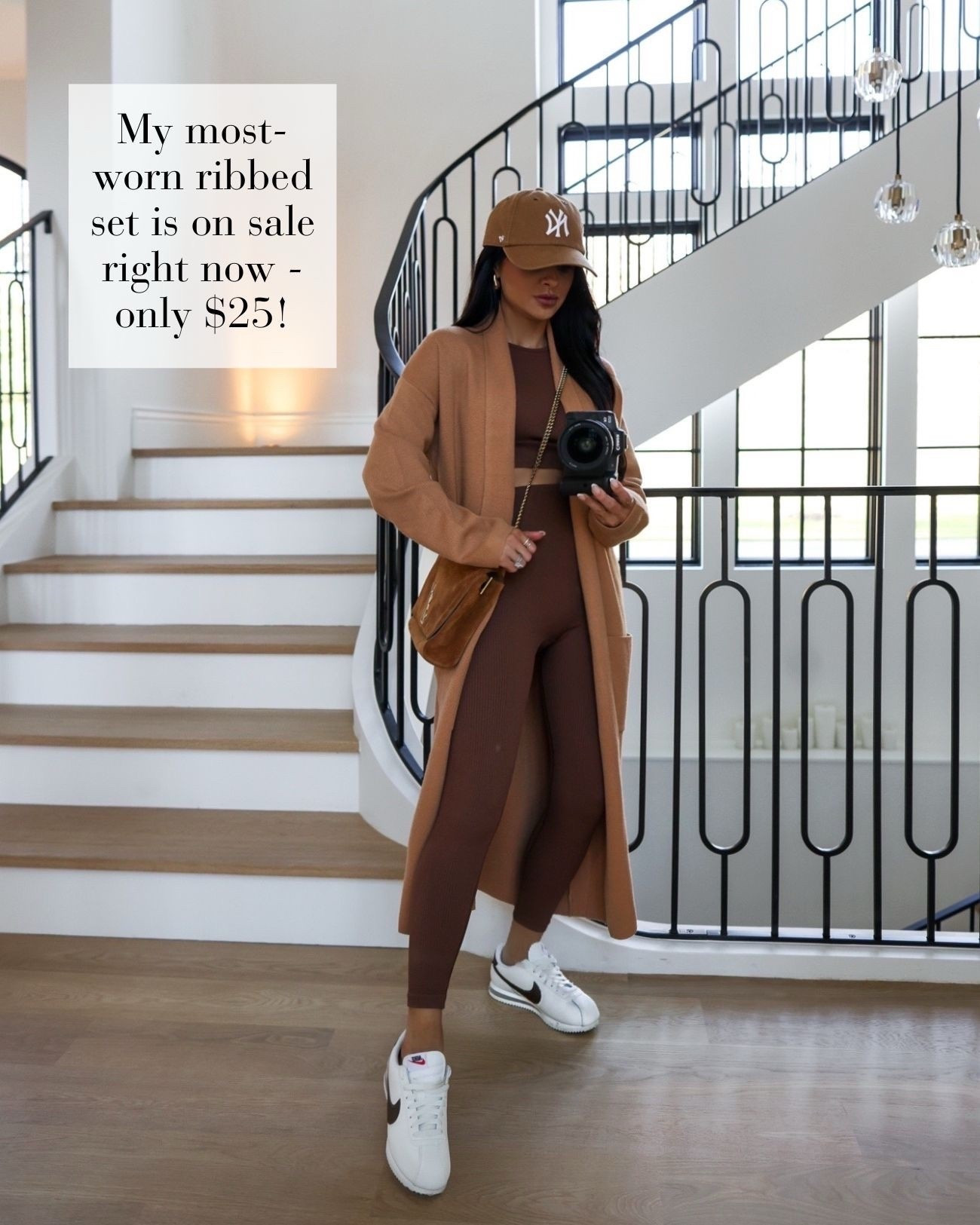 This ribbed knit yoga set is only $25 and such a good everyday staple. It’s comfortable, flattering, and so easy to layer now and into spring. I love it as a base for travel outfits, school drop offs, and weekend plans because it always looks put together with minimal effort. Plus it comes in multiple colors which makes it even better.

Ribbed yoga set - wearing a Small

miamiamine ribbed knit yoga set Amazon activewear set affordable athleisure base layer outfit travel outfit idea casual weekend style comfortable everyday outfit spring layering essential

#LTKOver40 #LTKActive #LTKSaleAlert