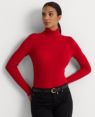 Lauren Ralph Lauren Turtleneck Sweater - Macy's | Macy's