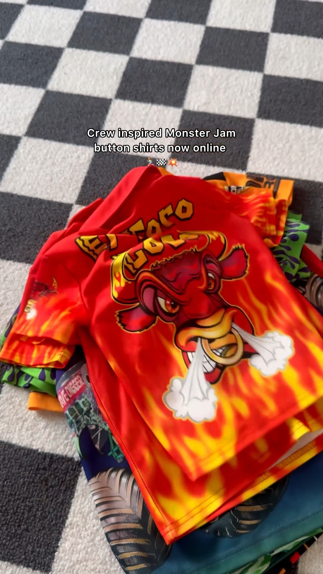 New Monster Jam button shirts at Walmart! 

#LTKKids #LTKBaby #LTKmomlife